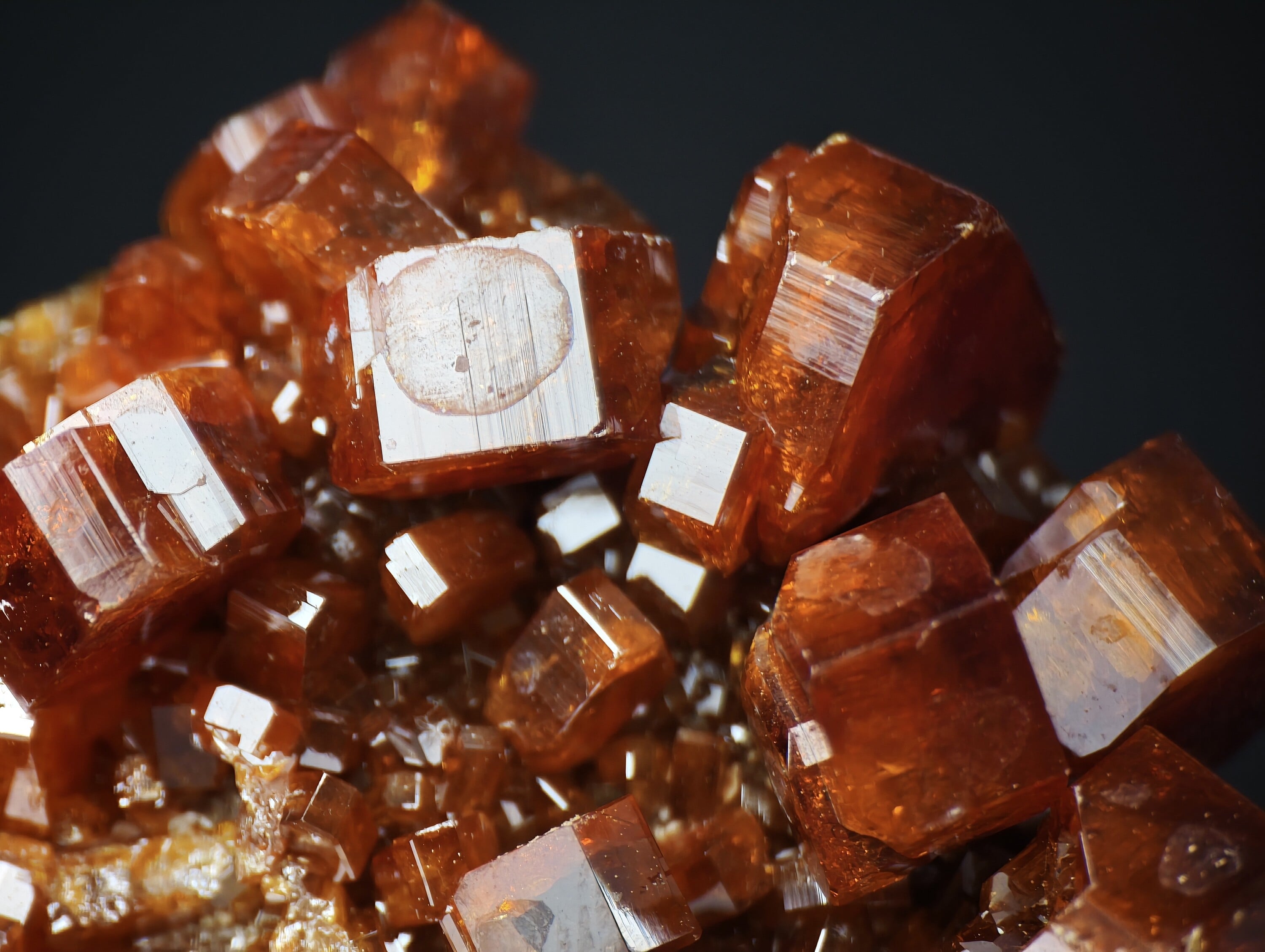 Vanadinite Thumbnail Cluster, Mibladen, Morocco, 2