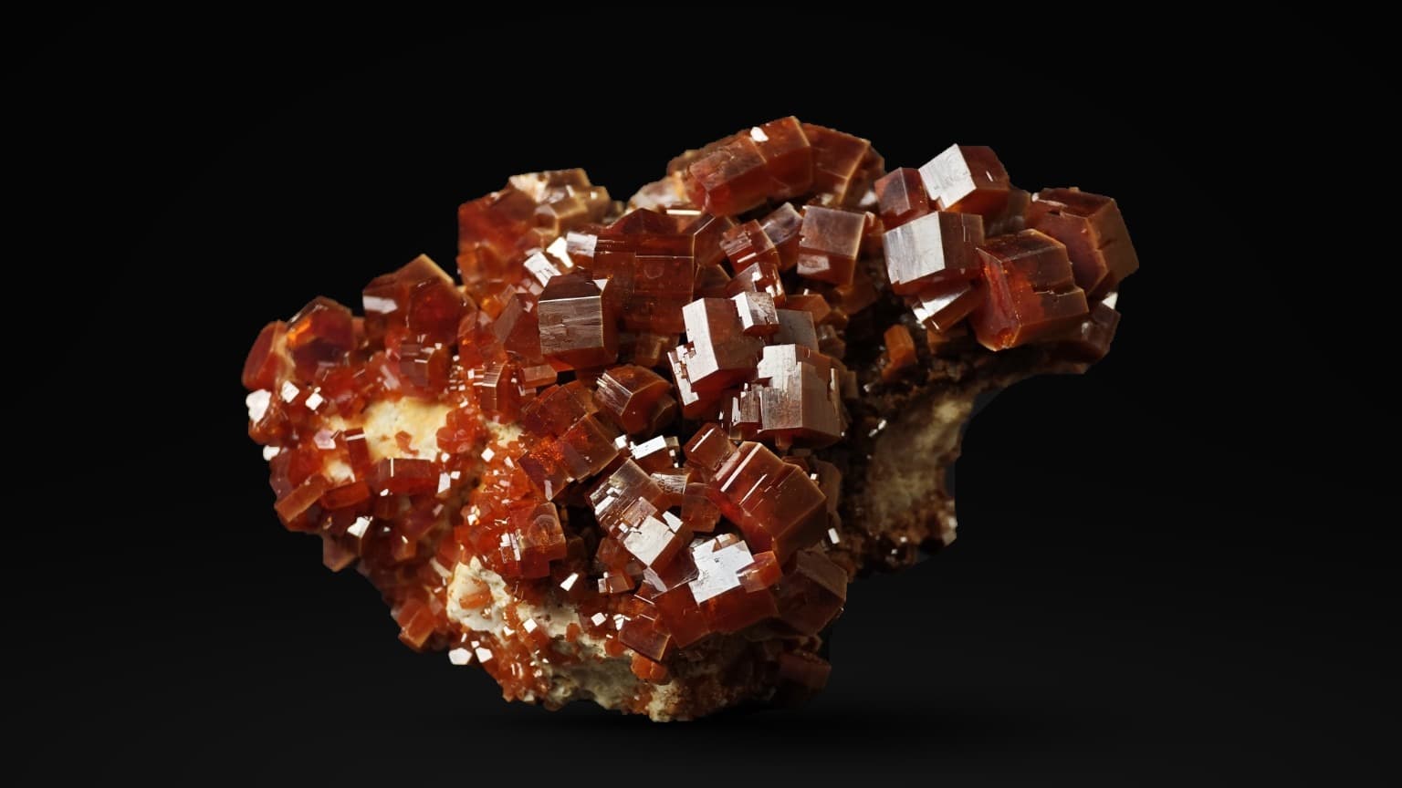 Vanadinite, Mibladen, Maroc